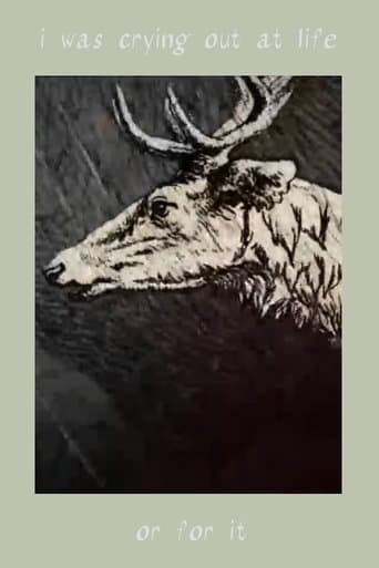 Movie poster for I Was Crying Out at Life. Or For It