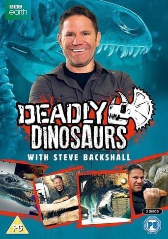 Movie poster for Deadly Dinosaurs with Steve Backshall
