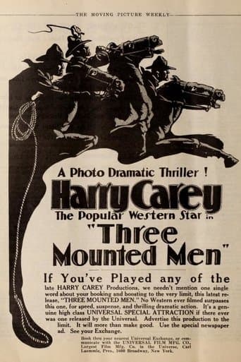 Movie poster for Three Mounted Men