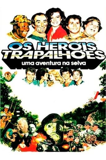 Movie poster for Os Heróis Trapalhões: Uma Aventura na Selva