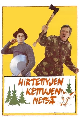 Movie poster for Hirtettyjen kettujen metsä