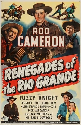 Movie poster for Renegades of the Rio Grande