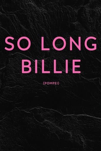 Movie poster for So Long Billie