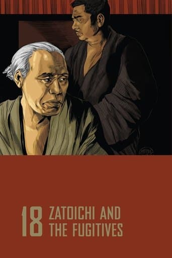 Movie poster for Zatoichi and the Fugitives