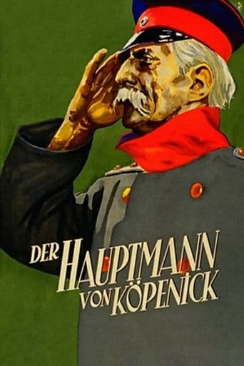 Movie poster for The Captain from Köpenick