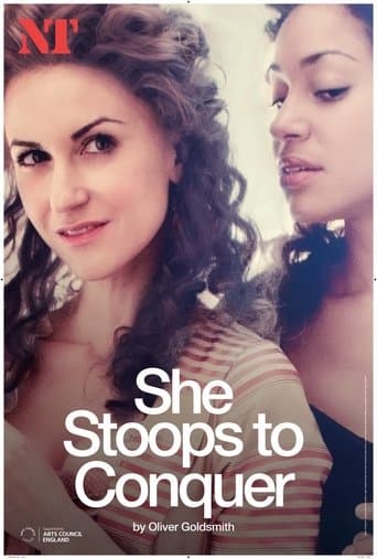 Movie poster for National Theatre Live: She Stoops to Conquer