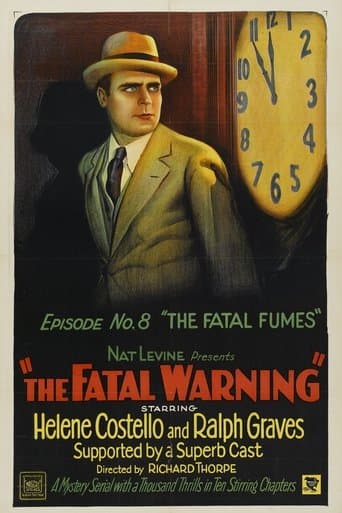 Movie poster for The Fatal Warning