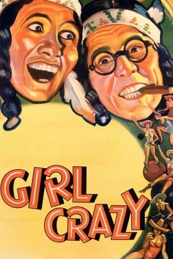 Movie poster for Girl Crazy