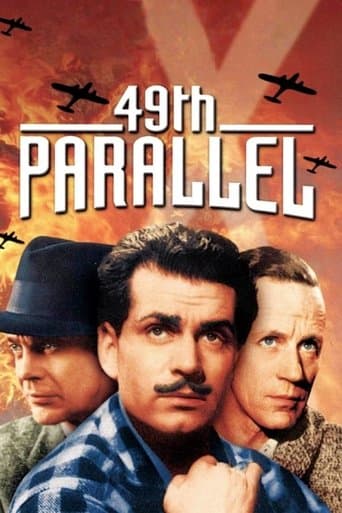 Movie poster for 49th Parallel