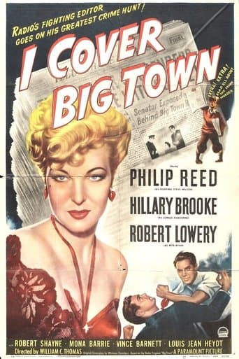 Movie poster for I Cover Big Town
