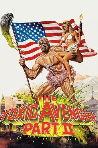Movie poster for The Toxic Avenger Part II