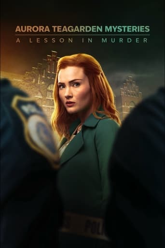 Movie poster for Aurora Teagarden Mysteries: A Lesson in Murder