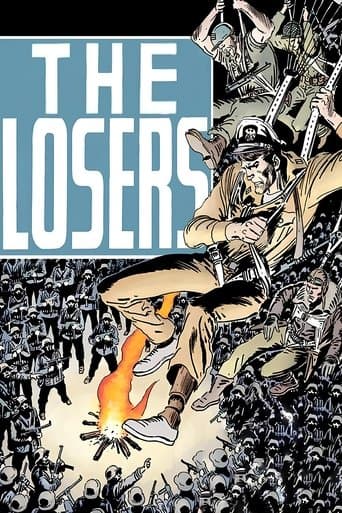 Movie poster for DC Showcase: The Losers