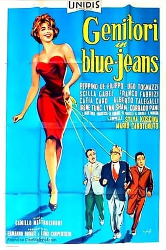 Movie poster for Genitori in blue-jeans