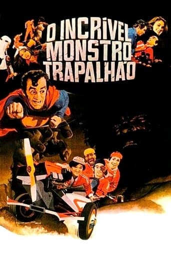 Movie poster for O Incrível Monstro Trapalhão