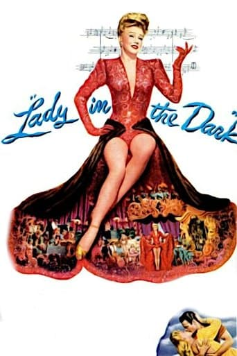 Movie poster for Lady in the Dark
