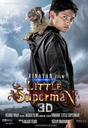 Movie poster for Little Superman