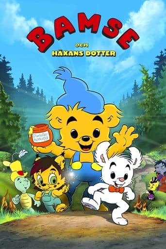 Movie poster for Bamse and the Witch's Daughter
