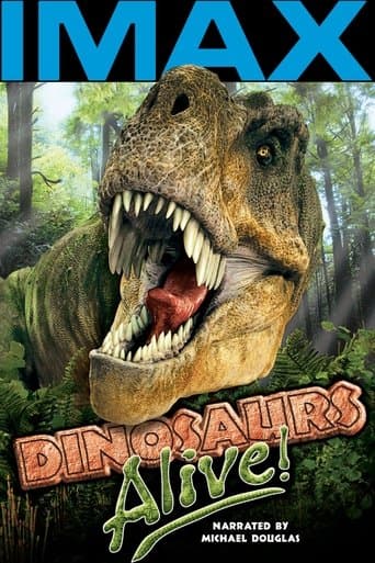Movie poster for Dinosaurs Alive