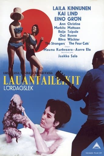 Movie poster for Lauantaileikit