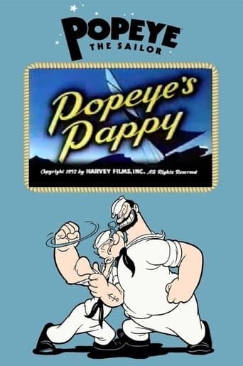 Movie poster for Popeye's Pappy