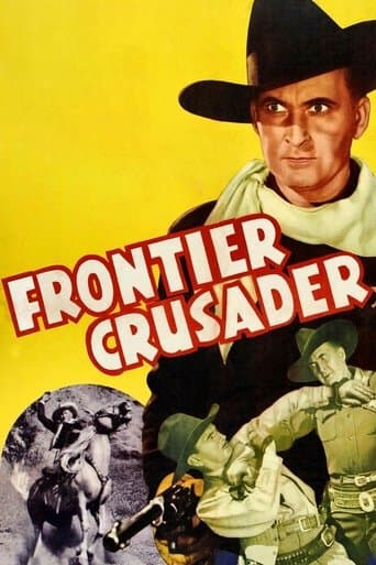 Movie poster for Frontier Crusader