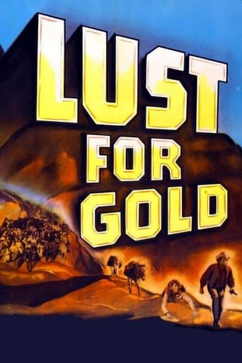 Movie poster for Lust for Gold
