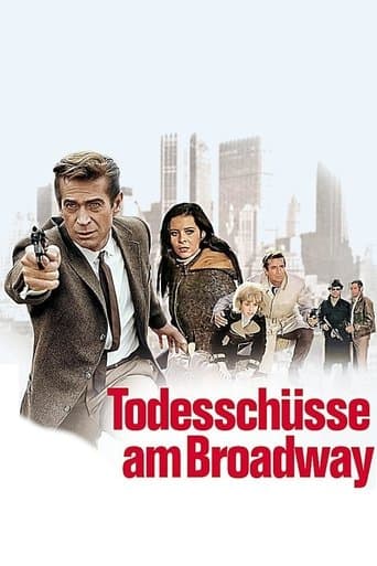 Movie poster for Deadly Shots on Broadway