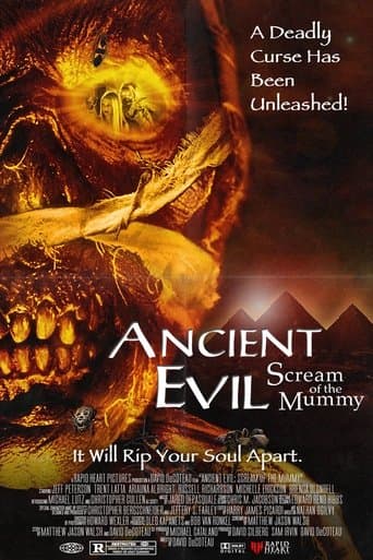 Movie poster for Ancient Evil: Scream of the Mummy