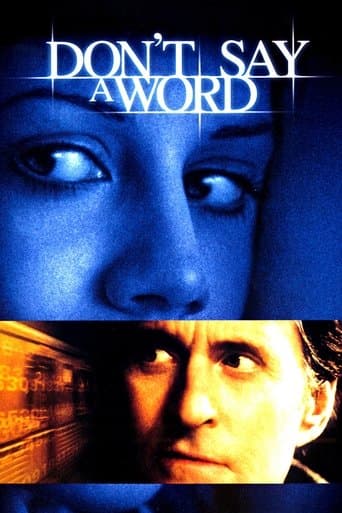 Movie poster for Don't Say a Word