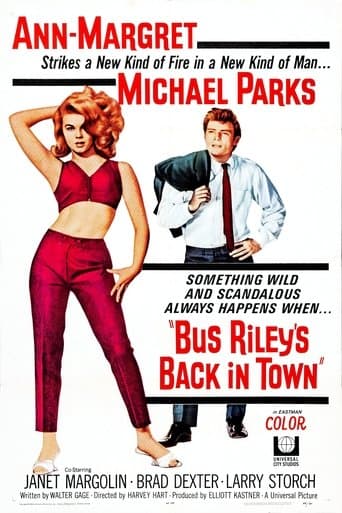 Movie poster for Bus Riley's Back in Town