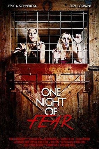 Movie poster for One Night of Fear