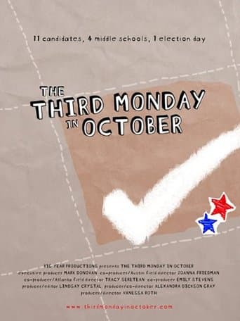 Movie poster for The Third Monday in October