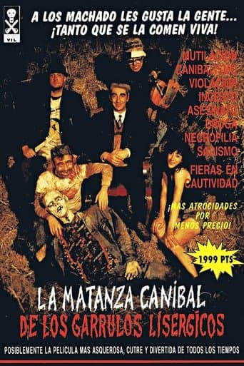 Movie poster for La matanza caníbal de los garrulos lisérgicos