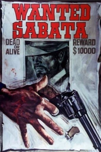 Movie poster for Wanted Sabata