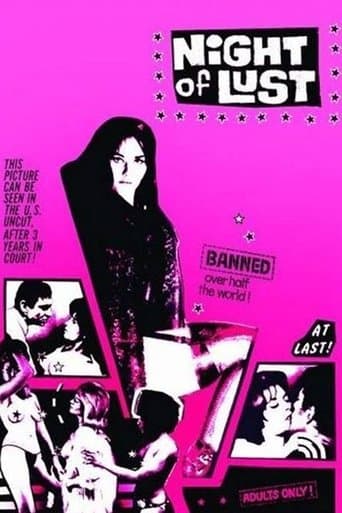 Movie poster for Night of Lust