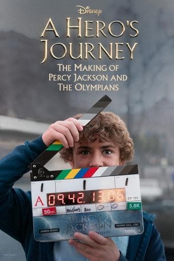 Movie poster for A Hero's Journey: The Making of Percy Jackson and the Olympians