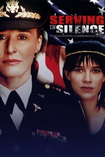 Movie poster for Serving in Silence - The Margarethe Cammermeyer Story