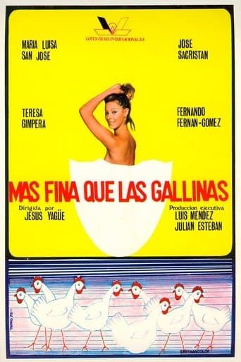 Movie poster for Más fina que las gallinas