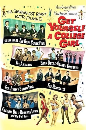 Movie poster for Get Yourself a College Girl