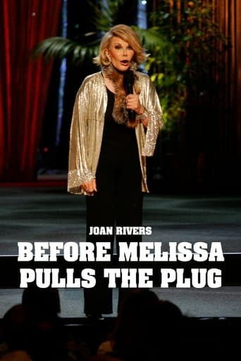 Movie poster for Joan Rivers: Before Melissa Pulls the Plug