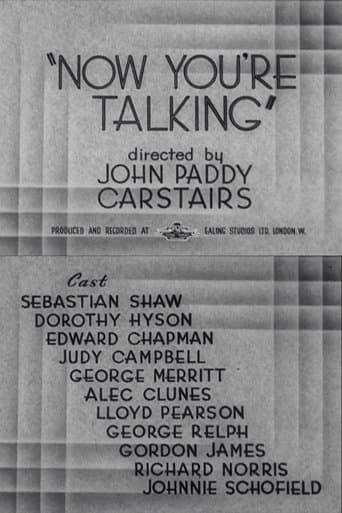 Movie poster for Now You're Talking