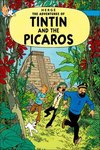 Movie poster for Tintin and the Picaros