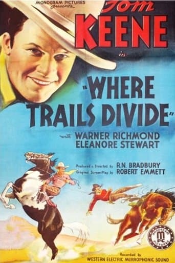 Movie poster for Where Trails Divide