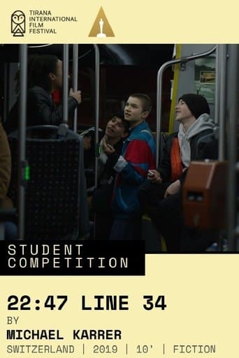 Movie poster for 22:47 Line 34