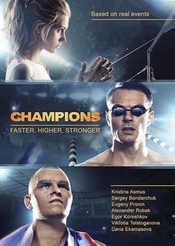 Movie poster for The Champions: Faster. Higher. Stronger