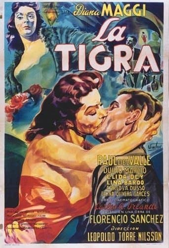 Movie poster for La Tigra