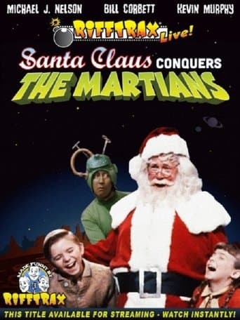 Movie poster for Rifftrax Live: Santa Claus Conquers the Martians