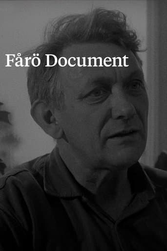 Movie poster for Fårö Document