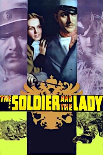 Movie poster for The Soldier and the Lady